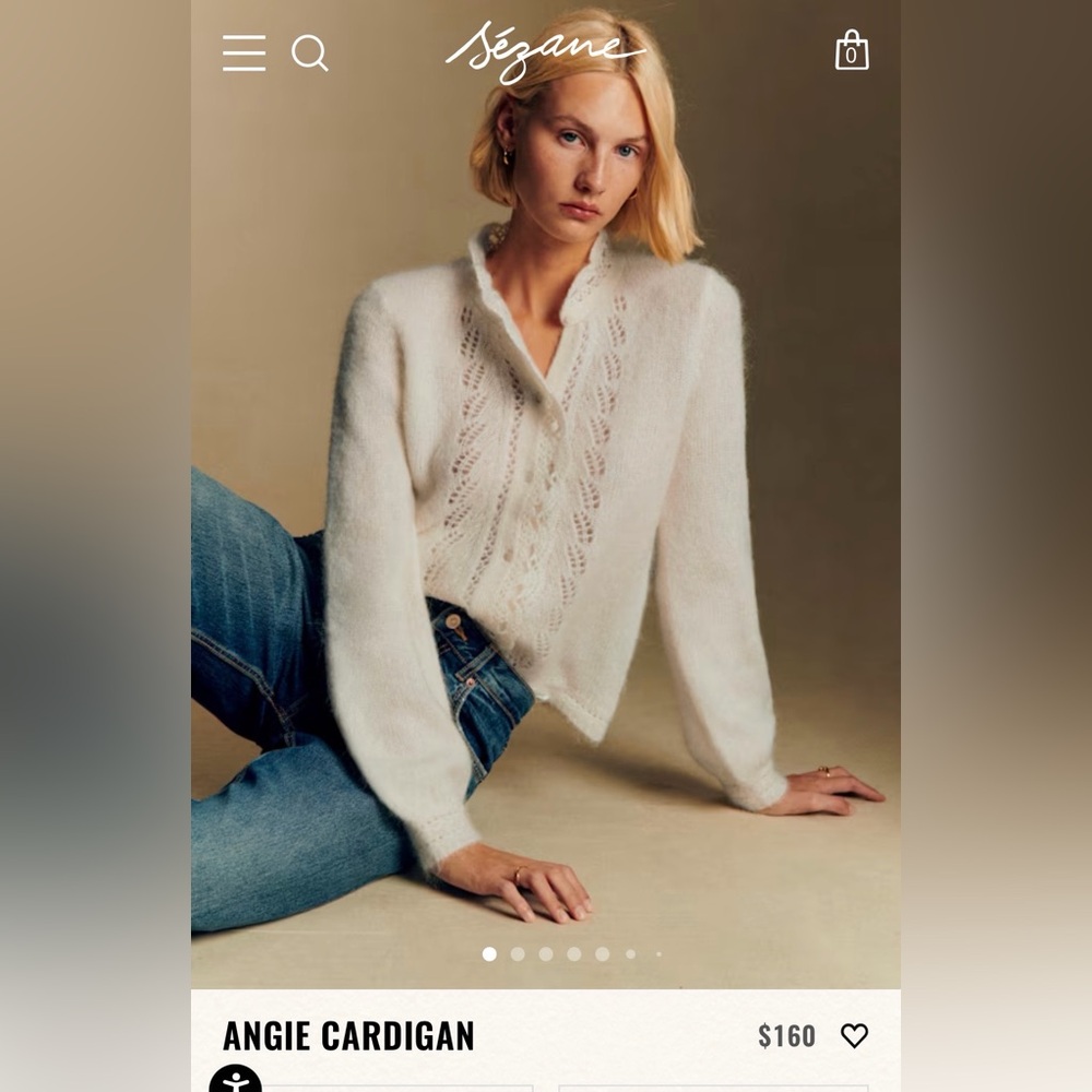 Sezane Angie Cardigan